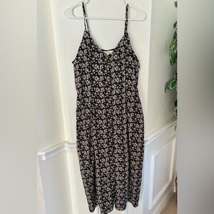 Jade By Jane Floral Black and White Dress